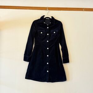 Alexa Chung for AG Velvet Dress